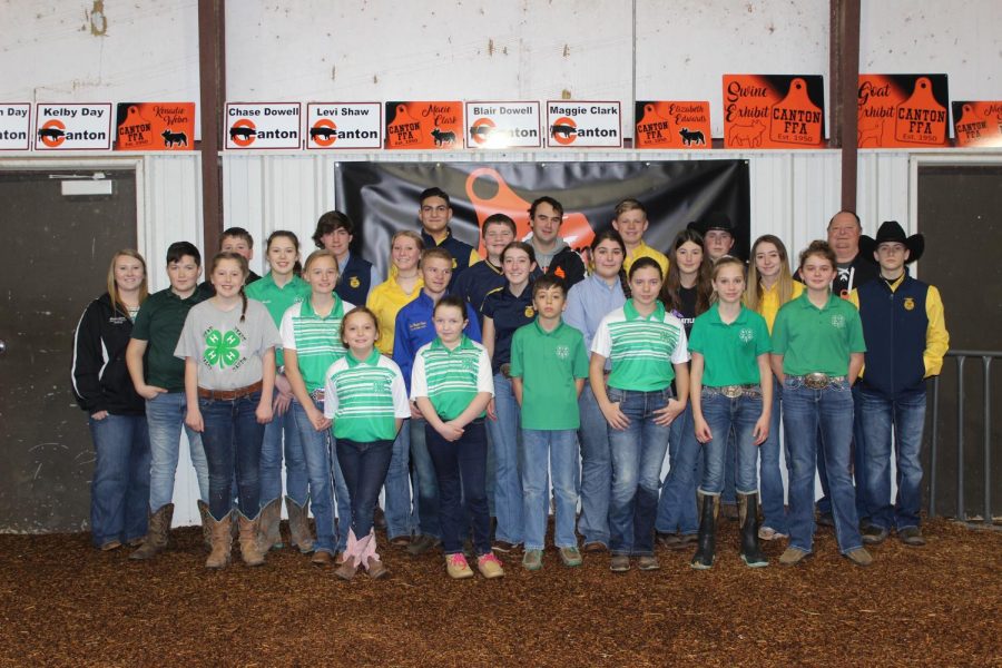 4-H and FFA members show their livestock at the 2021 Canton Local.