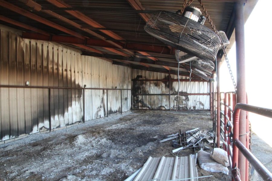 Canton Ag Barn Undergoes Repairs after Fire