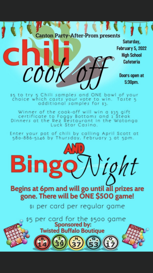 Chili Cook-off and Bingo Results